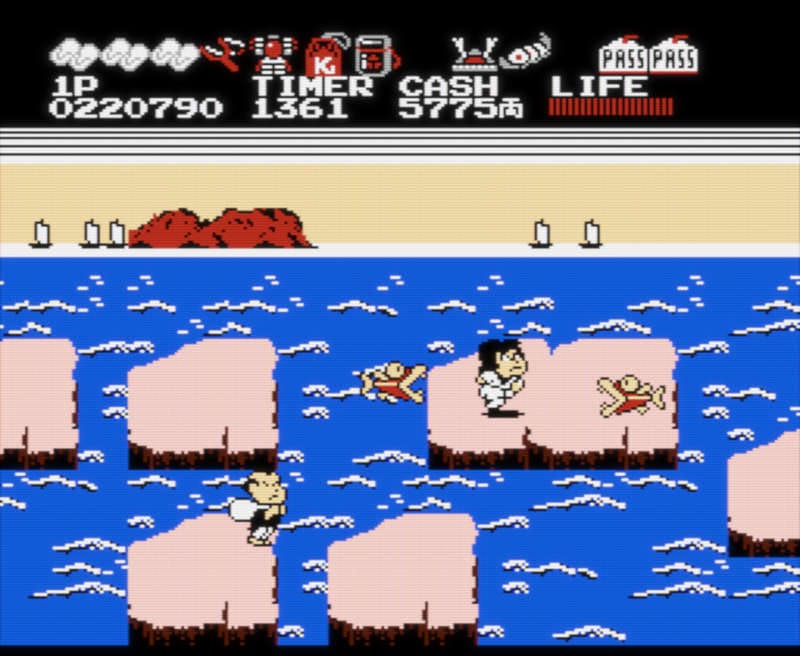 Ganbare Goemon! Karakuri Dōchū (Famicom)
