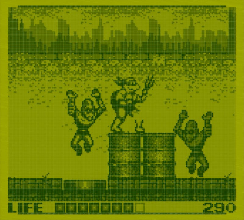 Teenage Mutant Ninja Turtles: Fall of the Foot Clan (GB)