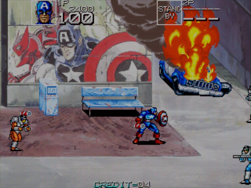Captain America and the Avengers (Arcade)